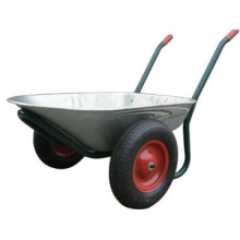 Steel Tray Sack Barrows with Rubber Wheel Wb6407